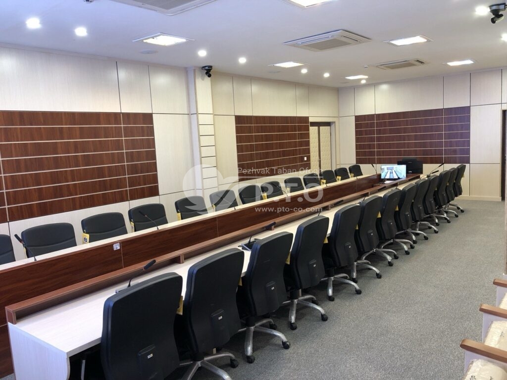 تجهیز سالن کنفرانس دانشگاه سراوان اجرای کامل اتاق VIP