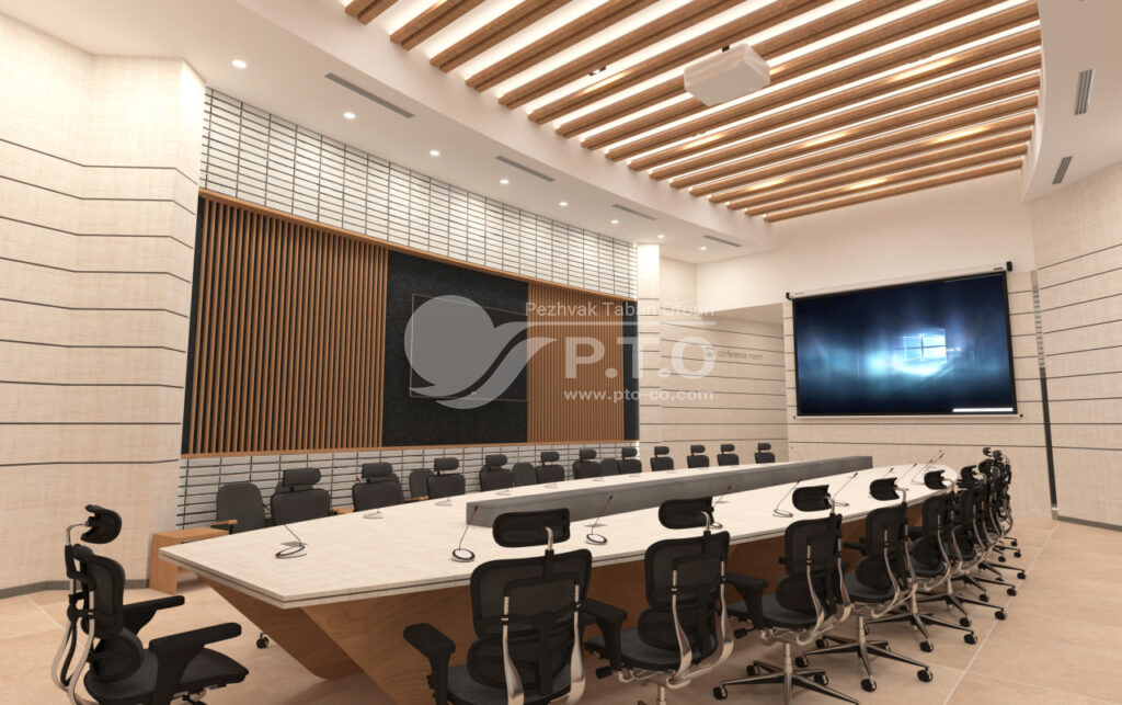 پروژه نظام مهندسی قم سالن کنفرانس 1